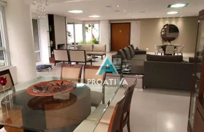 Apartamento com 4 dormitórios à venda, 359 m² - bairro jardim - santo andré/sp
