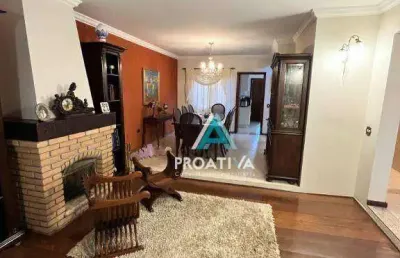 Sobrado à venda, 356 m² por r$ 1.400.000,00 - vila guiomar - santo andré/sp