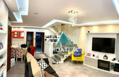 Sobrado com 4 dormitórios à venda, 231 m² - vila alpina - santo andré/sp