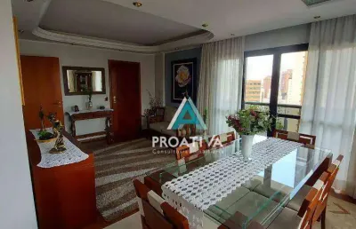 Apartamento com 3 dormitórios à venda, 150 m² - vila bastos - santo andré/sp