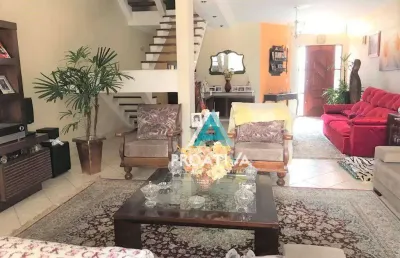 Sobrado com 3 dormitórios à venda, 291 m² - jardim utinga - santo andré/sp
