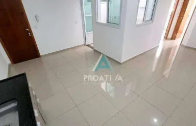 Apartamento com 2 dormitórios para alugar, 43 m² por r$ 1.790,00/mês - jardim cristiane - santo andré/sp
