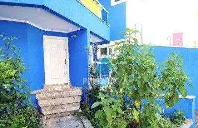 Casa com 4 dormitórios para alugar, 250 m² por r$ 6.250,00/mês - jardim - santo andré/sp