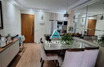 Apartamento com 3 dormitórios à venda, 68 m² - vila eldízia - santo andré/sp