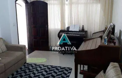 Sobrado com 3 dormitórios à venda, 173 m²  - jardim las vegas - santo andré/sp