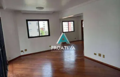 Apartamento com 3 dormitórios à venda, 150 m² - vila bastos - santo andré/sp