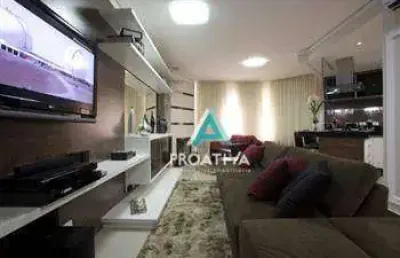 Apartamento com 1 dormitório à venda, 84 m² - jardim - santo andré/sp