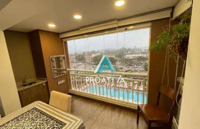 Apartamento com 2 dormitórios à venda, 86 m²  - vila homero thon - santo andré/sp