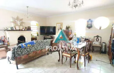 Casa com 3 dormitórios à venda, 110 m² - vila scarpelli - santo andré/sp