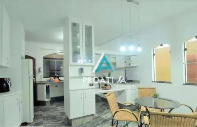 Sobrado com 4 dormitórios à venda, 303 m² - utinga - santo andré/sp