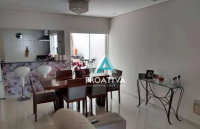 Sobrado com 3 dormitórios à venda, 203 m² por r$ 1.300.000,00 - jardim - santo andré/sp