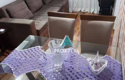 Apartamento com 2 dormitórios à venda, 48 m² - vila homero thon - santo andré/sp