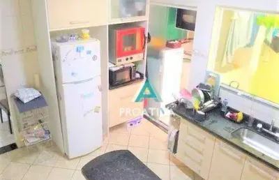 Apartamento com 3 dormitórios à venda, 91 m²- vila valparaíso - santo andré/sp