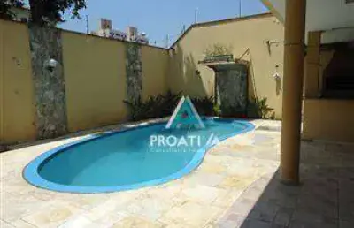 Sobrado com 3 dormitórios à venda, 498 m² - vila valparaíso - santo andré/sp