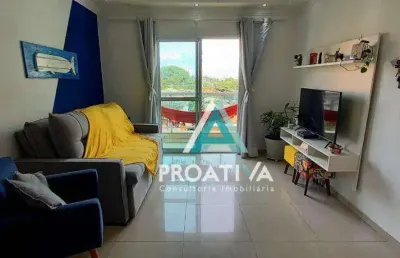 Apartamento com 2 dormitórios à venda, 71 m² - vila príncipe de gales - santo andré/sp