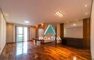 Apartamento com 3 dormitórios à venda, 115 m² - campestre - santo andré/sp