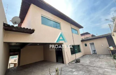 Sobrado com 5 dormitórios à venda, 333 m² - santa maria - santo andré/sp