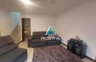 Sobrado com 2 dormitórios à venda, 118 m² - vila helena - santo andré/sp