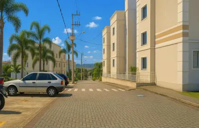 Apartamento para locação em taubaté, parque aeroporto, 2 dormitórios, 1 banheiro, 1 vaga