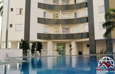 Apartamento para locação em taubaté, parque senhor do bonfim, 2 dormitórios, 1 suíte, 2 banheiros, 1 vaga
