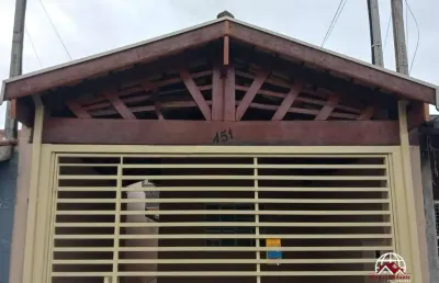 Casa para venda em taubaté, parque urupês, 2 dormitórios, 1 banheiro, 2 vagas