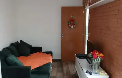 Apartamento para venda em taubaté, granjas santa terezinha, 2 dormitórios, 1 banheiro, 1 vaga
