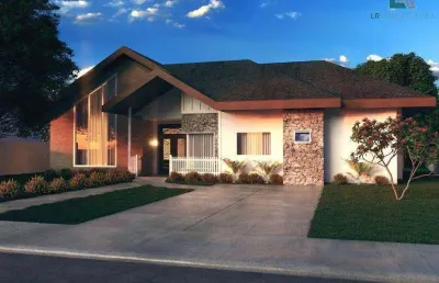 Casa em condomínio para venda em tremembé, loteamento comercial e residencial village da serra, 3 dormitórios, 1 suíte, 2 banheiros, 4 vagas