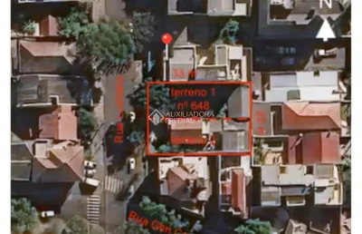 Terreno à venda na rua luzitana, 648, higienópolis, porto alegre, 363 m2 por r$ 1.045.000