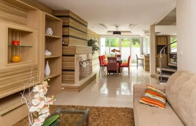 Casa em condomínio fechado com 3 quartos à venda na avenida coronel marcos, 1460, pedra redonda, porto alegre, 273 m2 por r$ 2.280.000