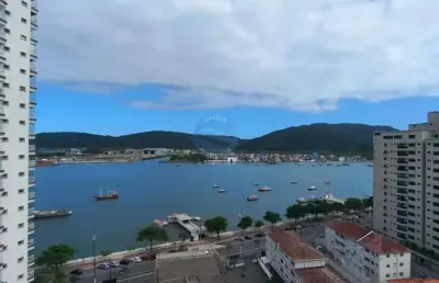 Cobertura incrível para venda na ponta da praia em santos.