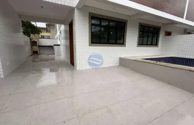 Casa de esquina a venda na vila belmiro santos com piscina