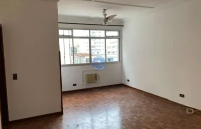 Apartamento a venda em santos no gonzaga próximo à praia