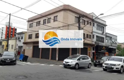 Sala comercial com 4 salas à venda na Rua Lucas Fortunato, Vila Mathias, Santos