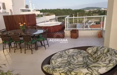 Cobertura com 2 quartos à venda na rua da capela, 20, campeche, florianópolis por r$ 2.250.000