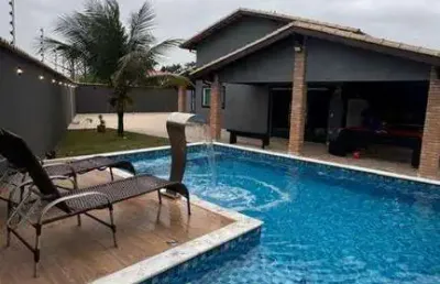 Casa 4 dormitórios ou + para venda em itanhaém / sp no bairro grandesp