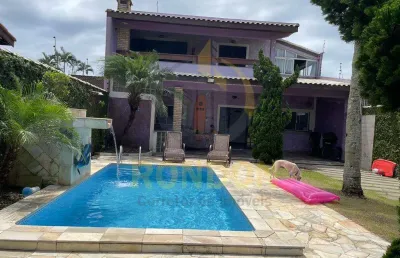 Casa 3 dormitórios para venda em itanhaém / sp no bairro cibratel ii