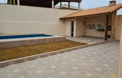 Casa com 2 dormitórios, sendo 1 suíte, jardim palmeiras, itanhaém / sp