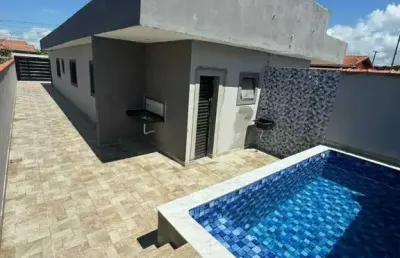 Casa com 2 dormitórios, sendo 1 suíte, no jamaica em itanhaém / sp
