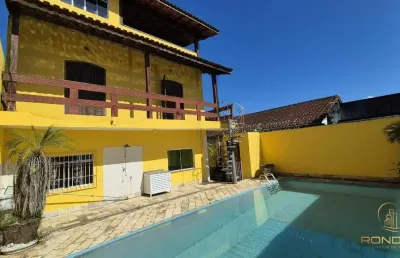 Casa com 4 dormitórios, sendo 4 suítes no belas artes em itanhaém / sp