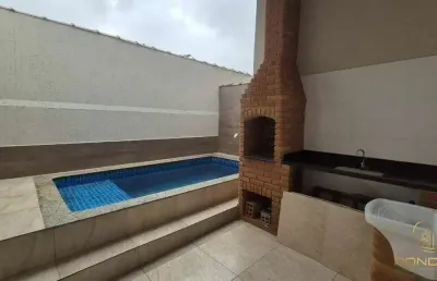 Casa com 3 dormitórios, sendo 2 suítes no corumbá em itanhaém / sp