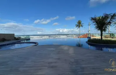 Apartamento com 2 dormitórios, sendo 1 suíte no centro em itanhaém/ sp