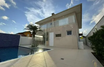 Casa com 5 dormitórios, sendo 2 suítes no bougainville v em peruíbe, sp.
