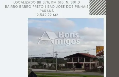 Barracão / galpão / depósito à venda na rodovia br-376, 301 d, barro preto, são josé dos pinhais por r$ 5.939.000