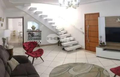 Casa em condomínio fechado com 3 quartos à venda na rua tomé de souza, 264, vila alzira, santo andré, 147 m2 por r$ 890.000