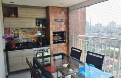 Apartamento com 3 quartos à venda na rua piracicaba, 550, vila valparaíso, santo andré, 86 m2 por r$ 750.000