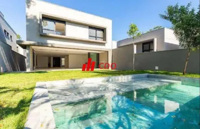Condomínio hipica max garden excelente residência de alto padrão,com 4 suítes sendo 1 master, sala para 4 ambientes,6 vagas, útil de 846m²