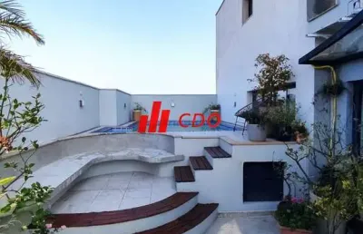 Imperdível cobertura duplex reformada:morumbi com 4 dormitórios sendo 3 suítes,3 salas área gourmet,piscina,4 vagas, depósito,útil 202m²,face norte.