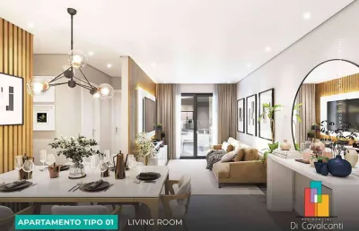 Apartamento com 2 quartos à venda no Balneário Maracanã, Praia Grande 