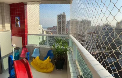 Apartamento com 2 quartos à venda na Tupi, Praia Grande 