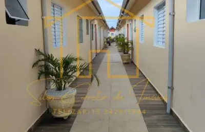 Casa para venda em itanhaém, jardim cibratel ii, 2 dormitórios, 1 suíte, 2 banheiros, 2 vagas